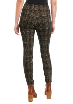 Women's Plaid Printed Leggings