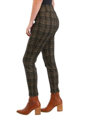 Women's Plaid Printed Leggings