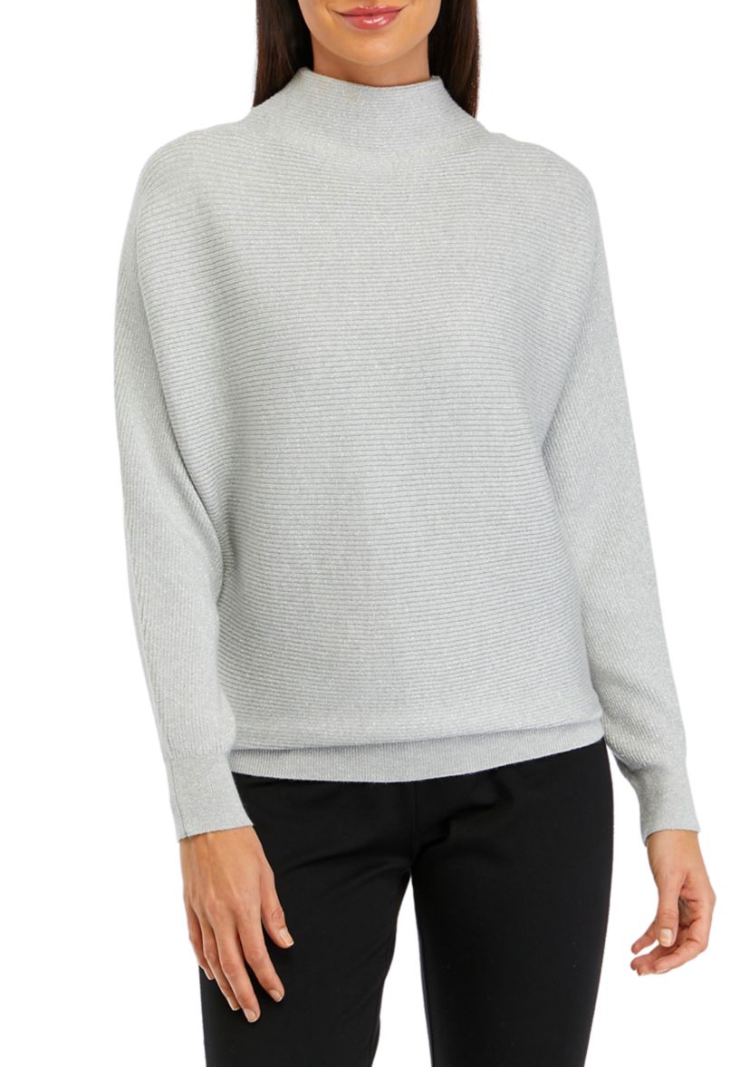 Long Sleeve Funnel Neck Sweater 