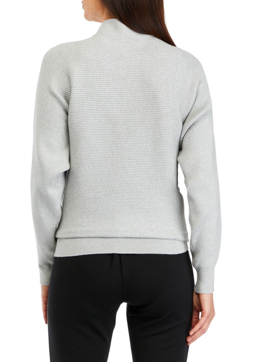 Long Sleeve Funnel Neck Sweater 
