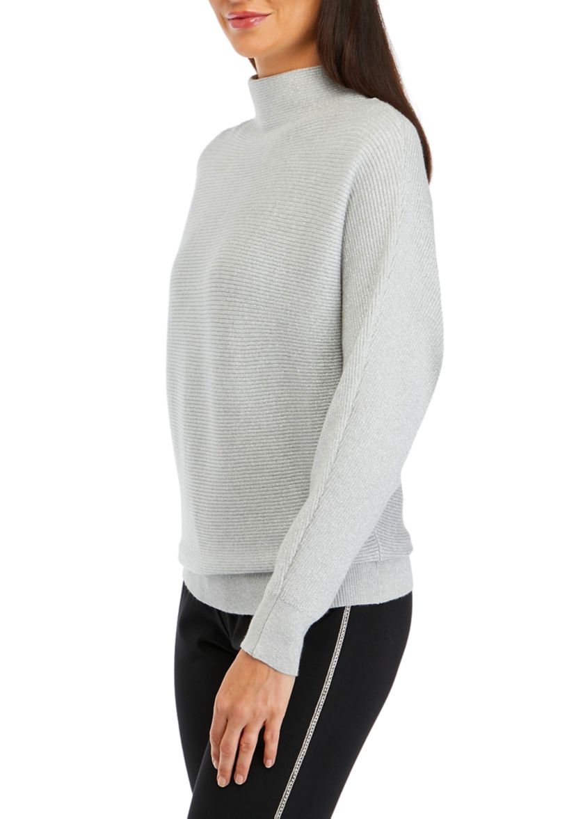 Long Sleeve Funnel Neck Sweater 