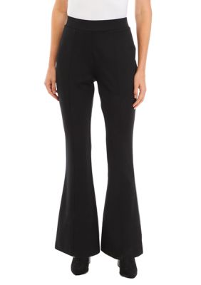 Philosophy Front Seam Flare Ponte Pants | belk