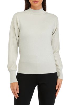 Long Sleeve Mock Neck Sweater