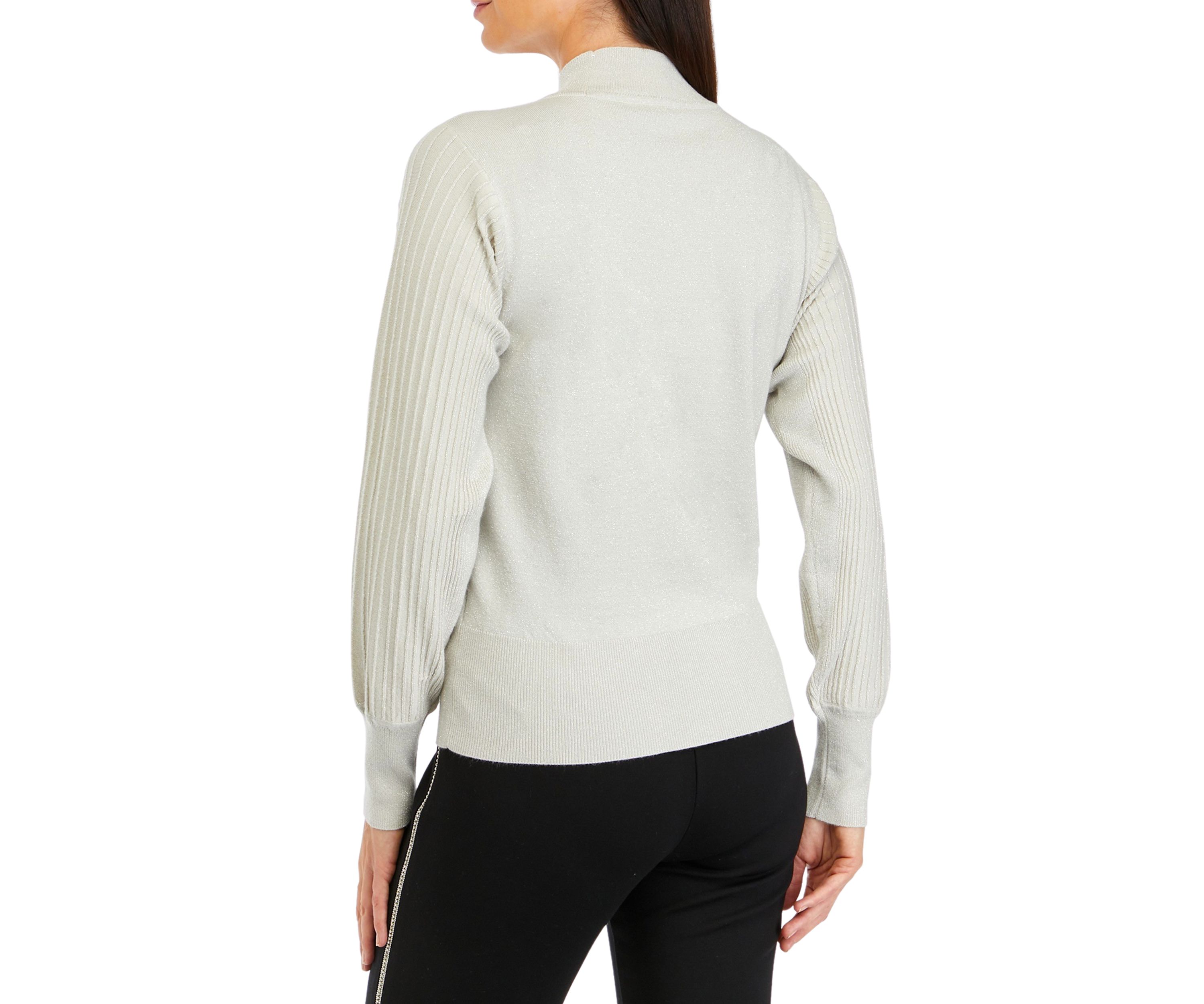 Long Sleeve Mock Neck Sweater 