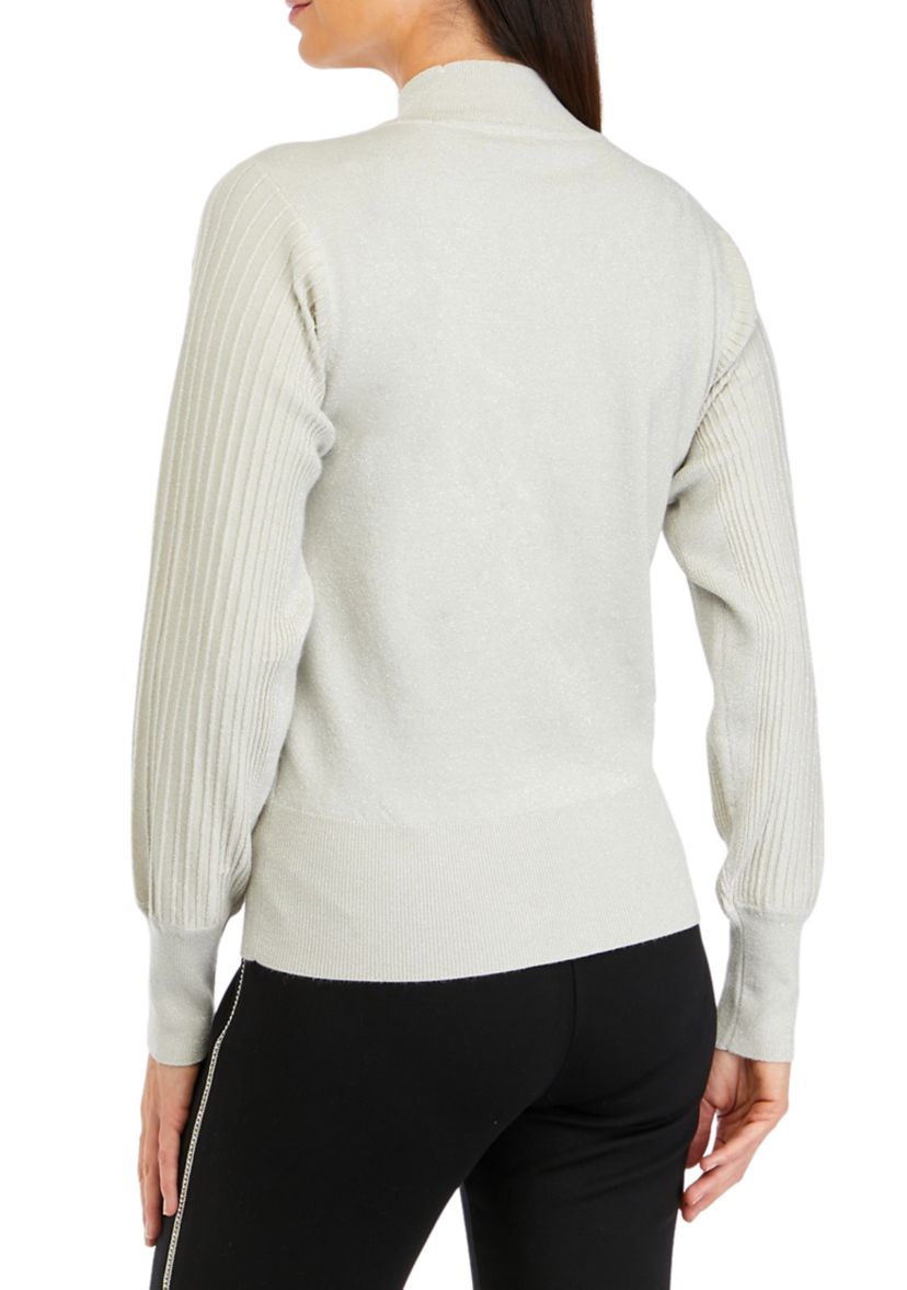 Long Sleeve Mock Neck Sweater 