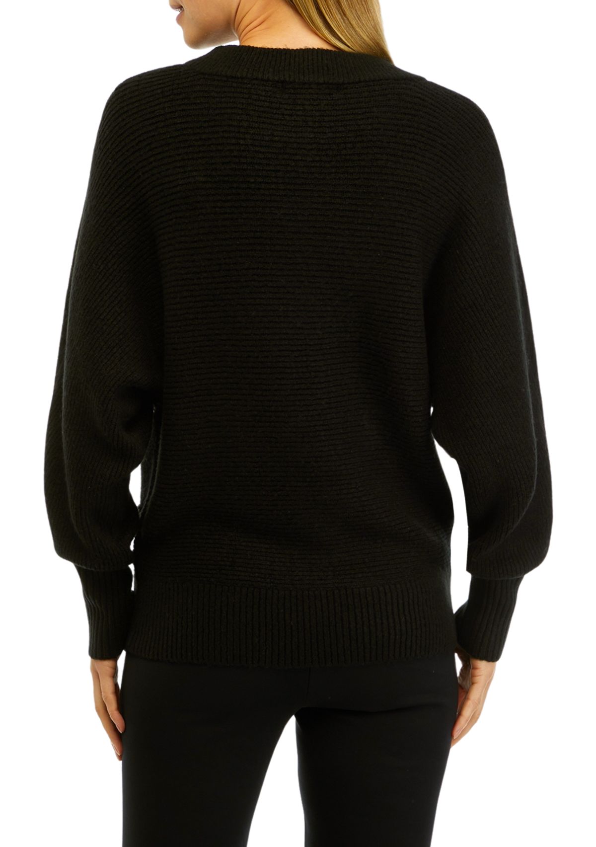 Womens Jewel Embroidered Sweater