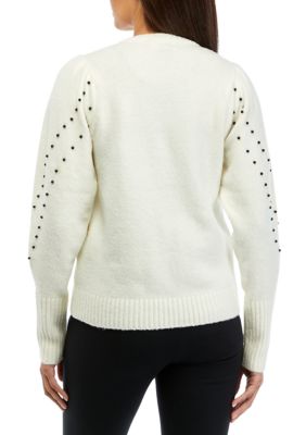 Women's Chevron Embroidered Sweater