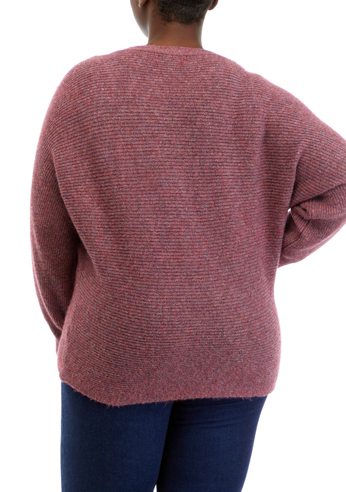 Plus Size Dolman Sleeve Boat Neck Top