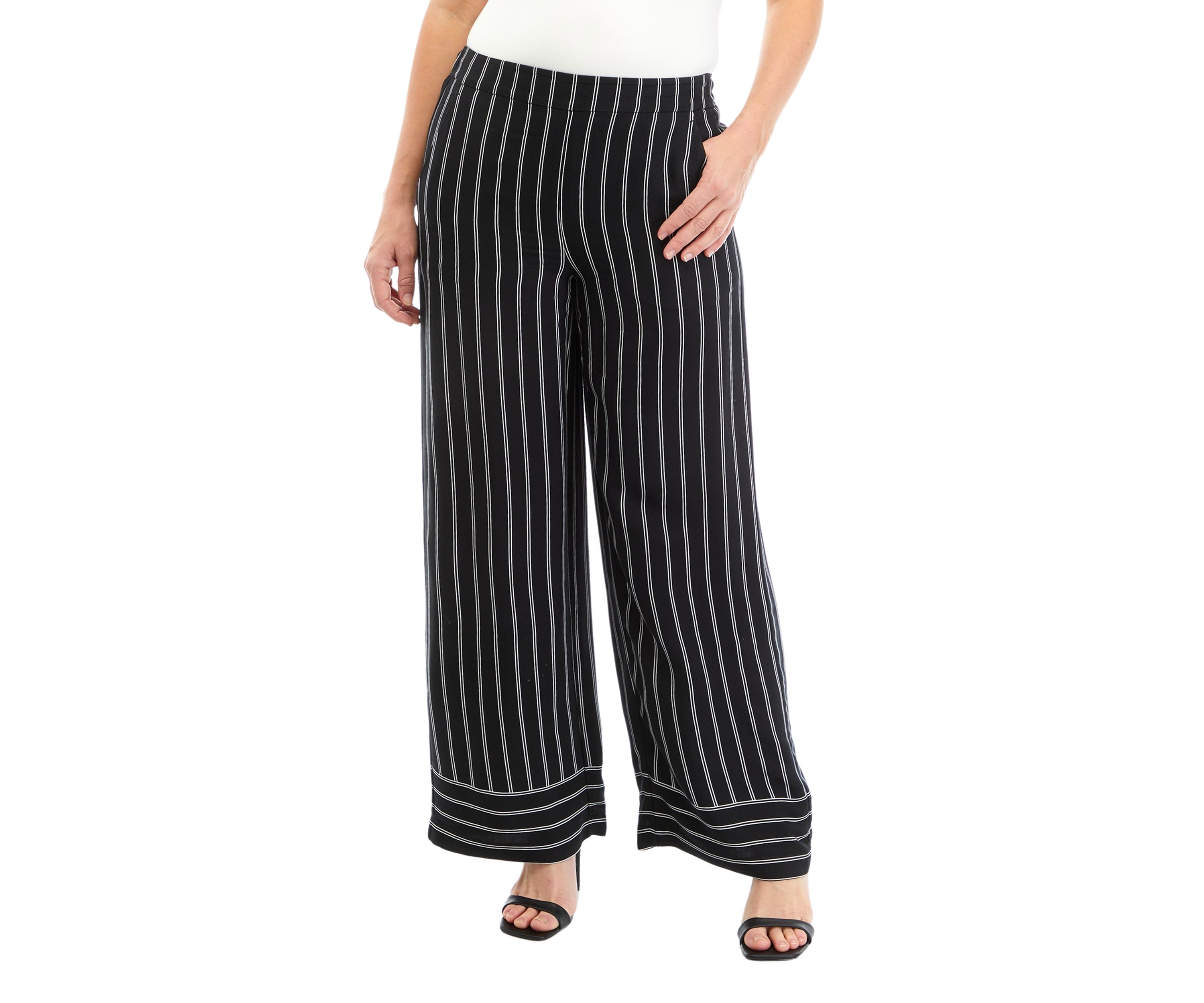 Womens Vertical Stripe Pants