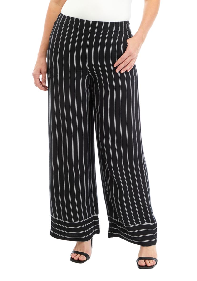 Womens Vertical Stripe Pants