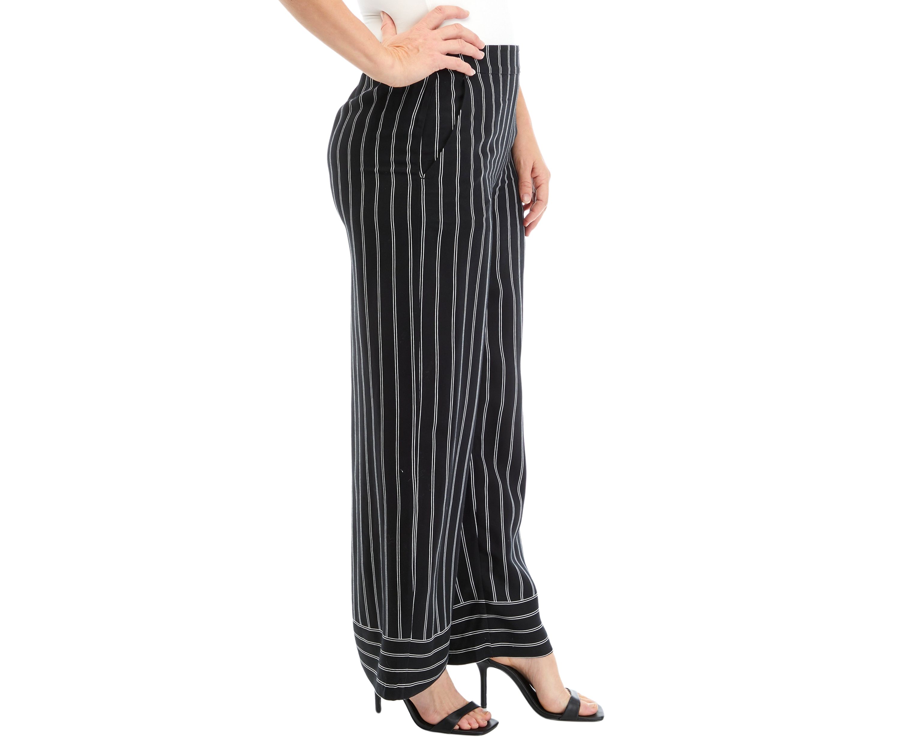 Womens Vertical Stripe Pants