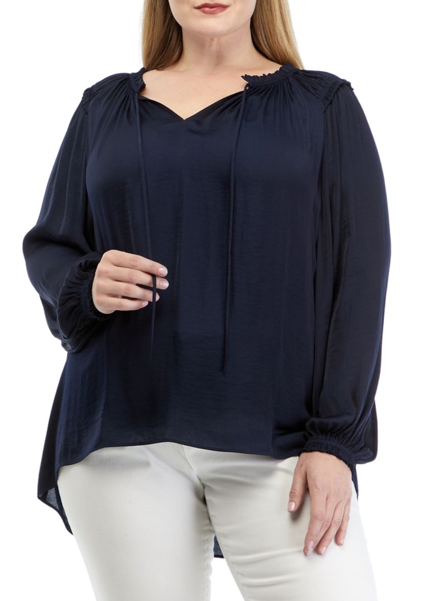 Plus Size Airflow Blouse