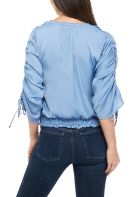 Women's Airflow Cinch Sleeve Blouse