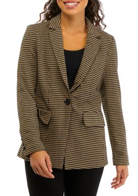PHILOSOPHY BY REPUBLIC Women's Petite Plaid Blazer, PP