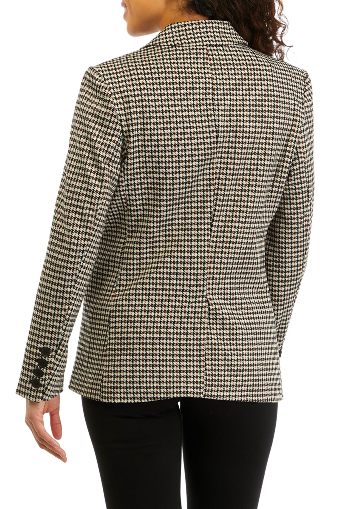 Petite Plaid Blazer 