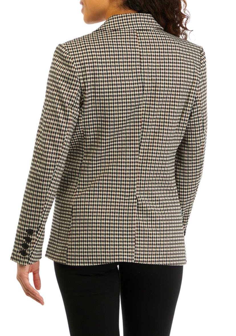 Petite Plaid Blazer 