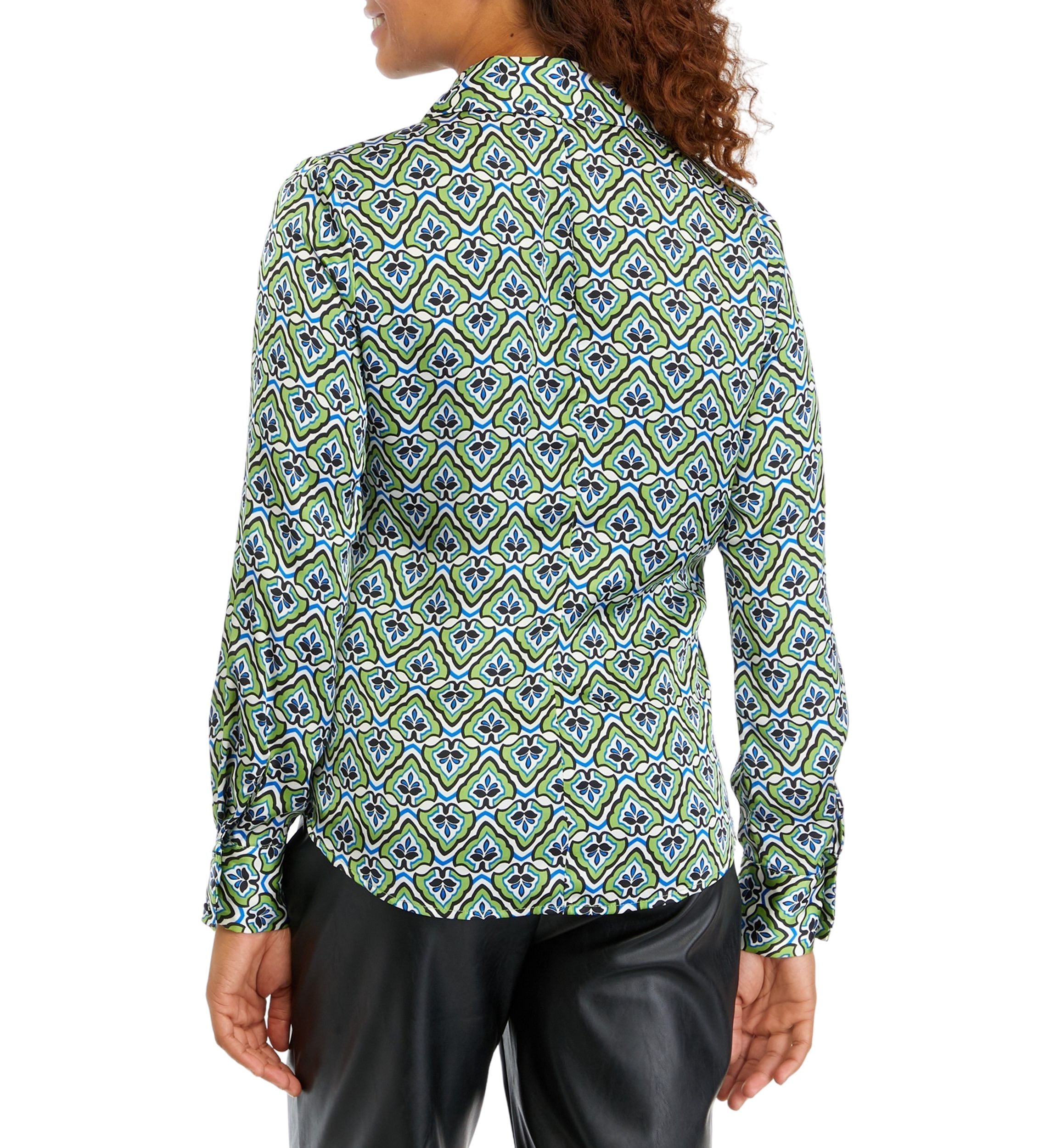 Womens Foulard Printed Blouse