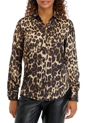 Women's Leopard Printed Blouse