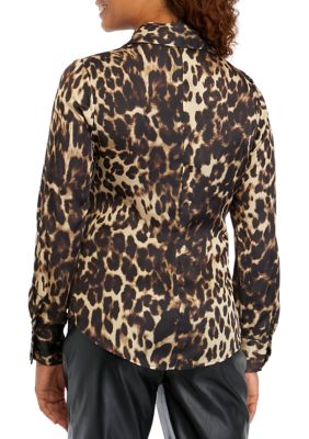 Women's Leopard Printed Blouse