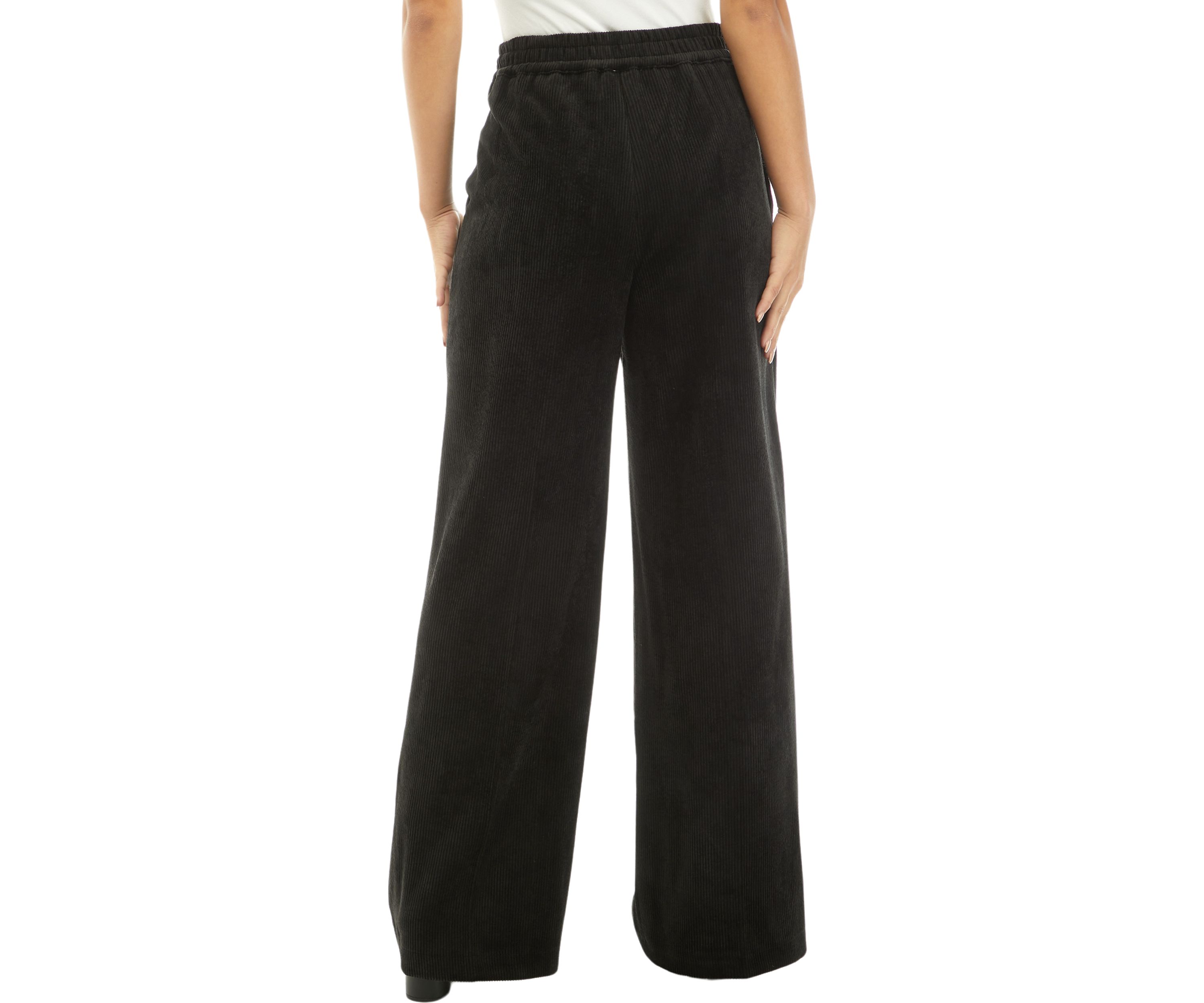 Womens Wide Leg Corduroy Pants