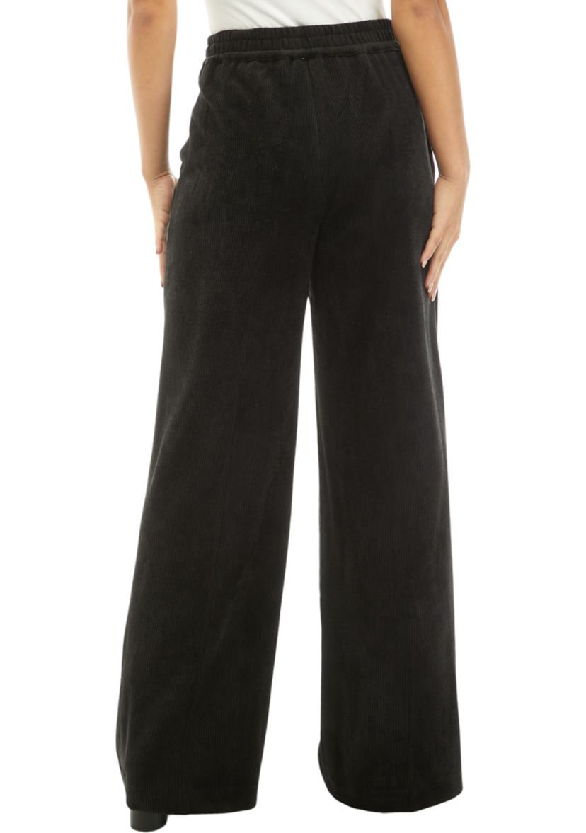 Womens Wide Leg Corduroy Pants