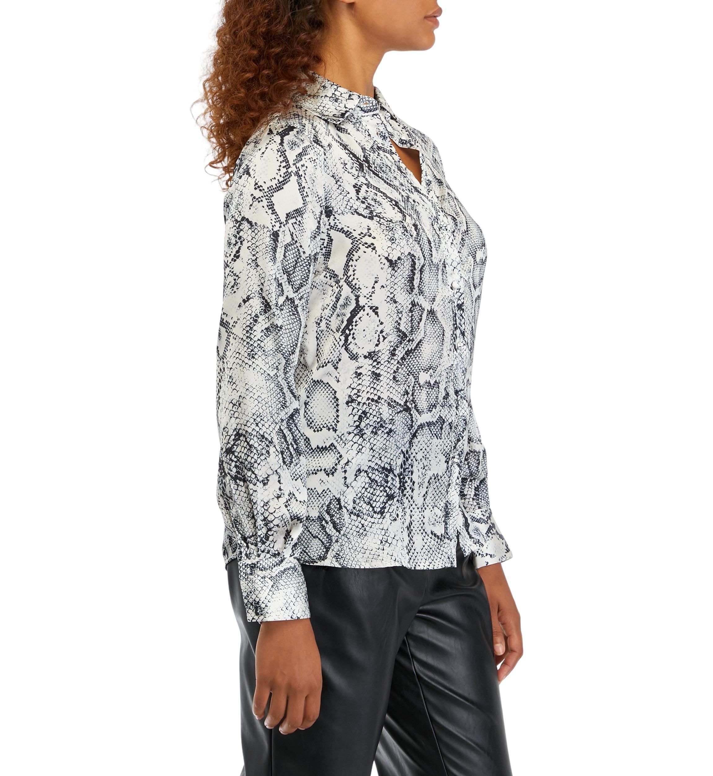Womens Snake Printed Blouse