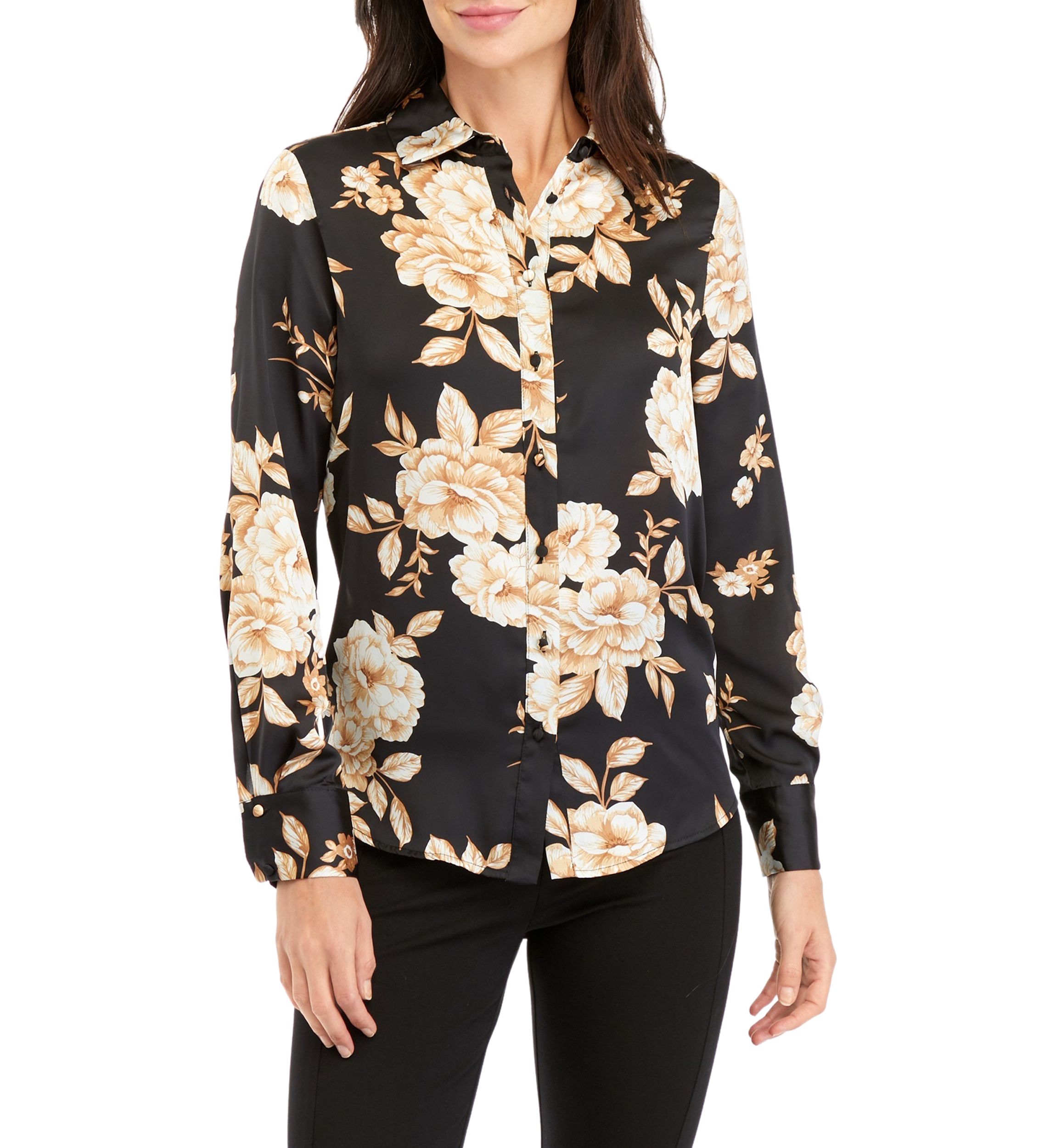 Womens Floral Printed Blouse