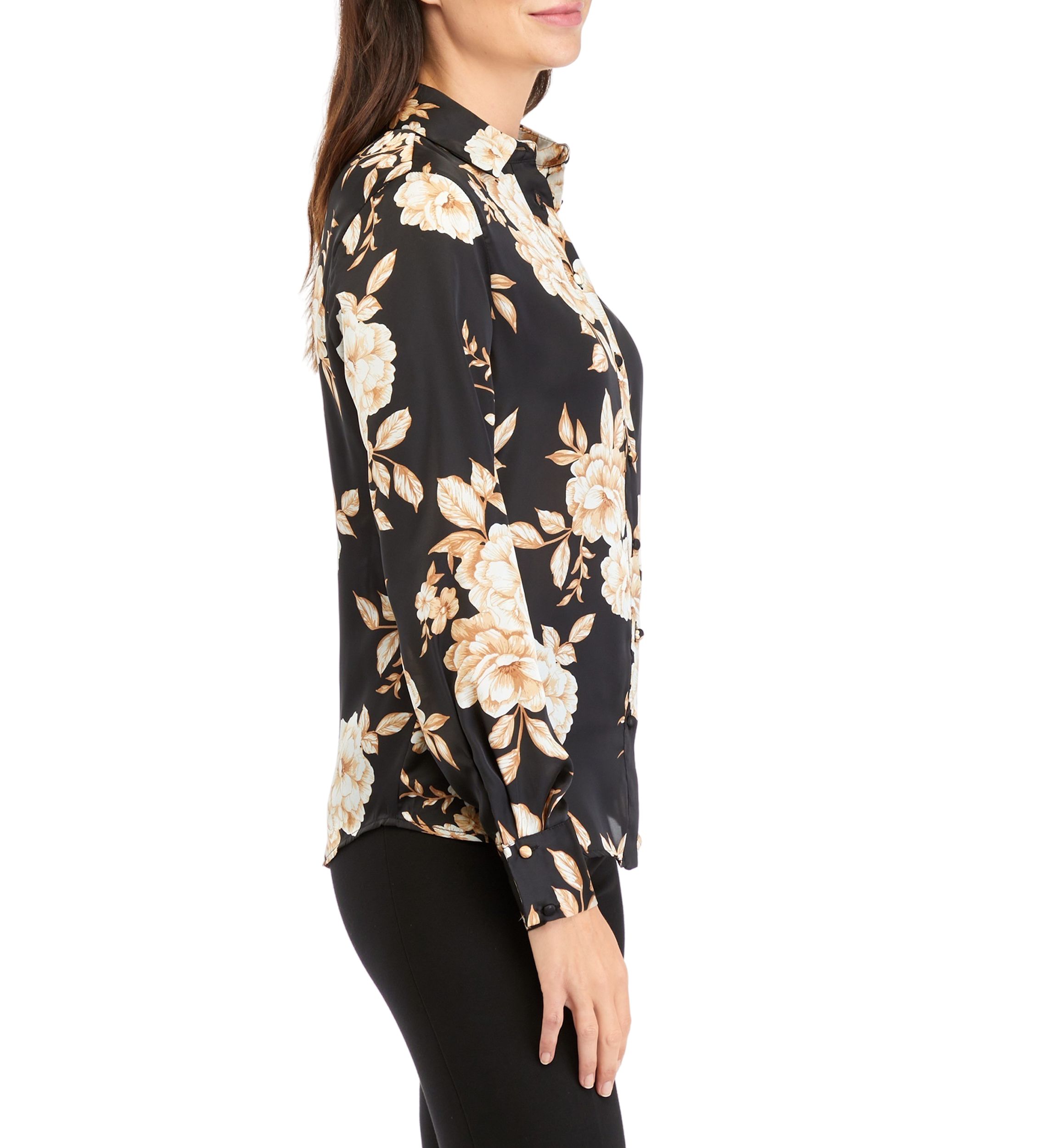 Womens Floral Printed Blouse