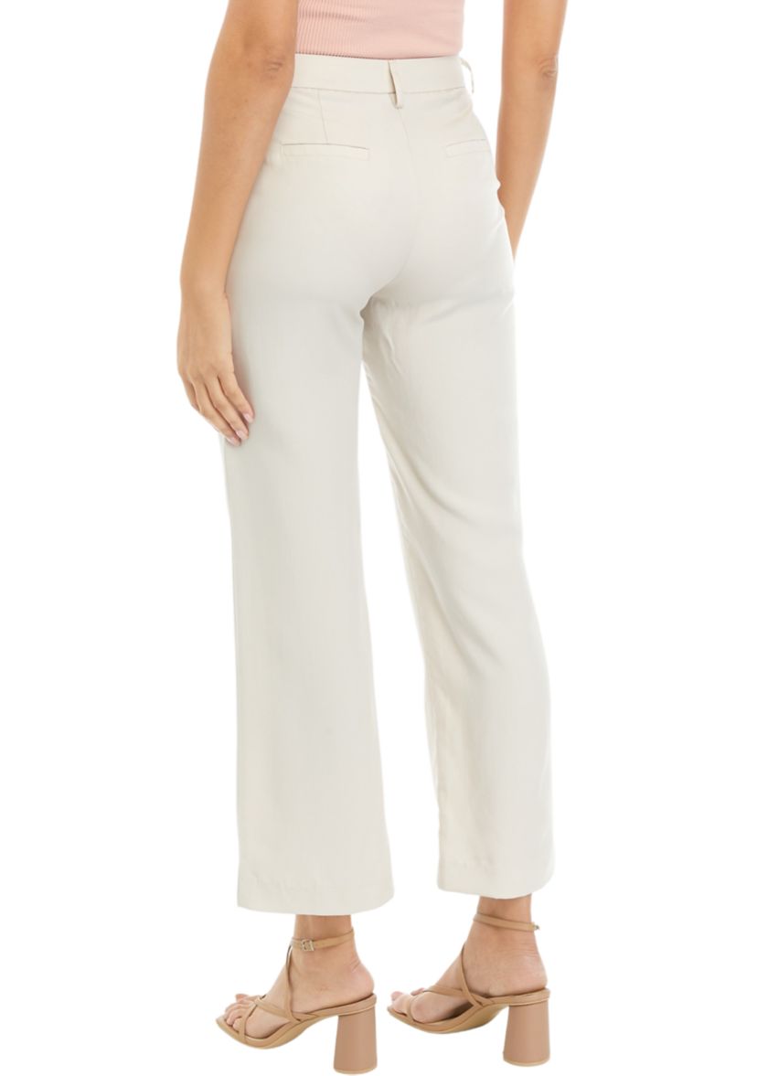 Petite Wide Leg Trouser Pants