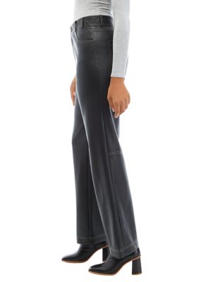 Women's Vegan Leather Pants