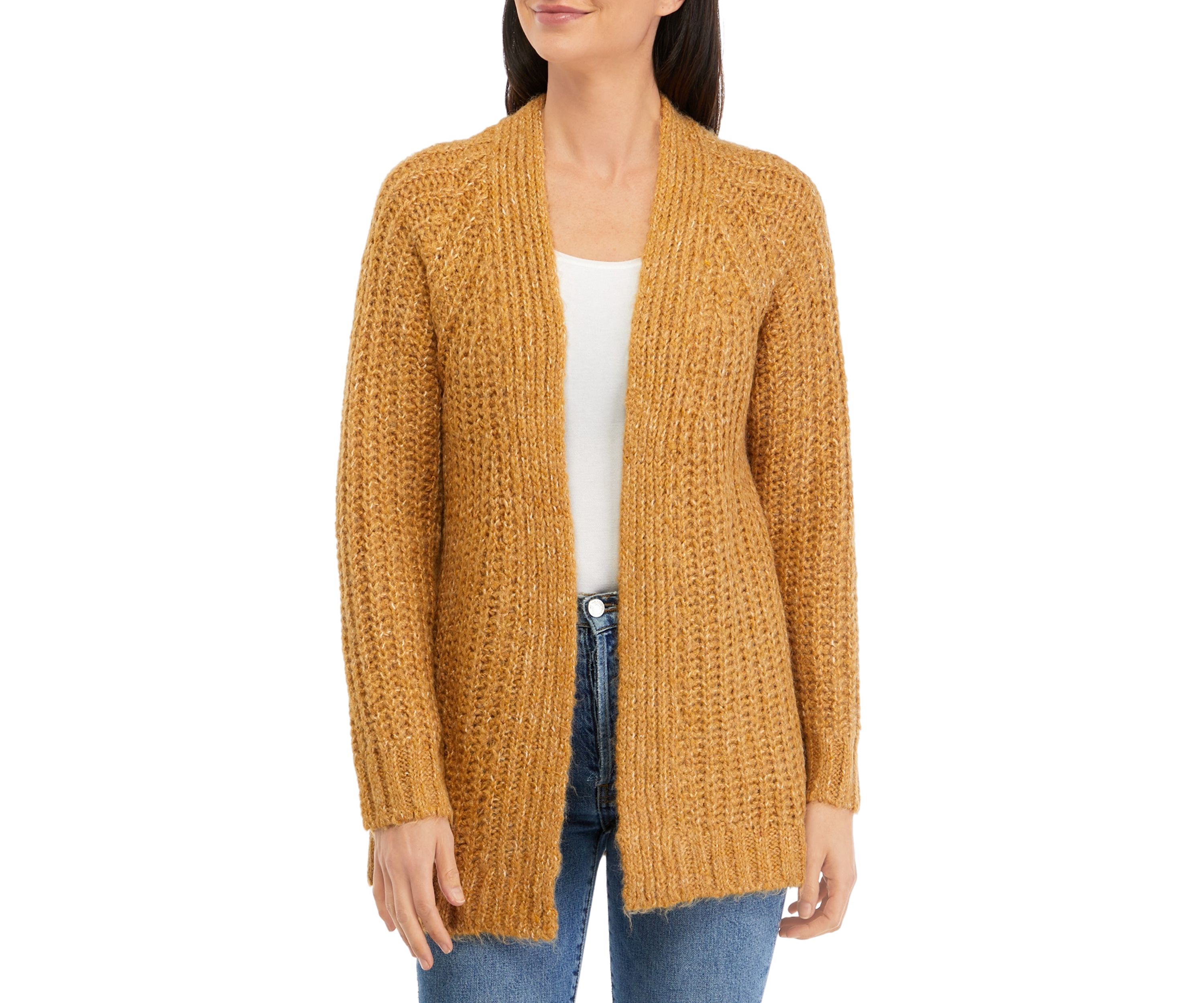 Womens Open Shaker Cardigan