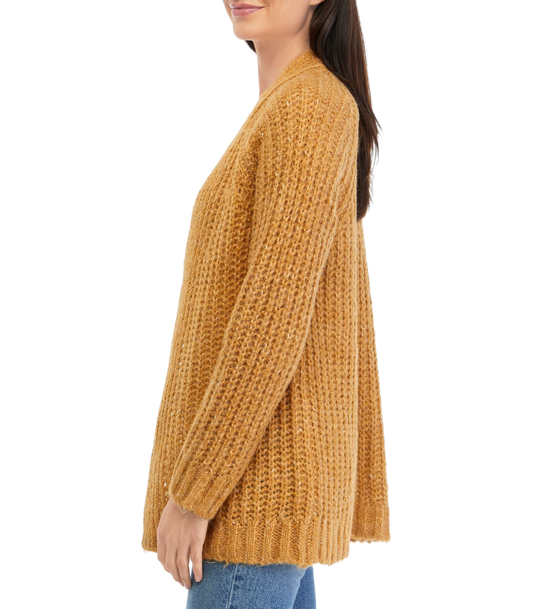 Womens Open Shaker Cardigan