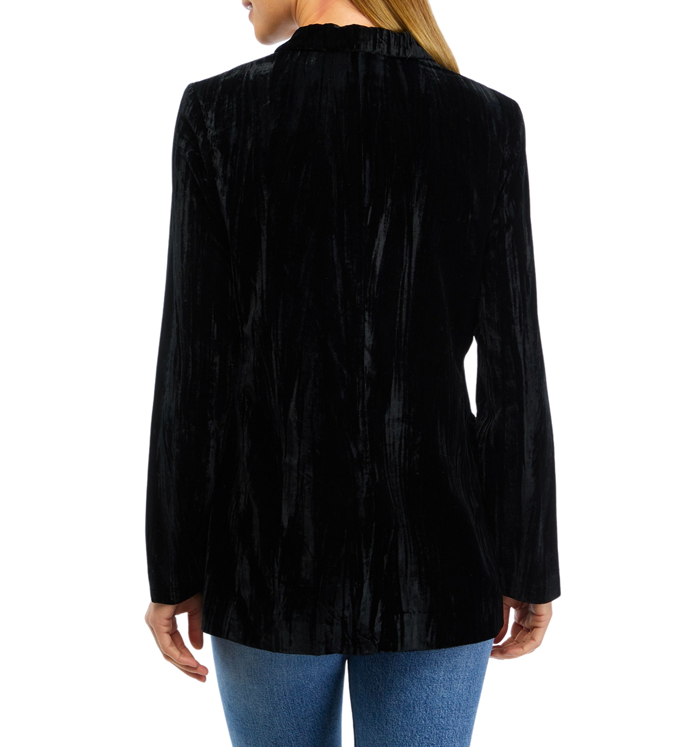Womens Crush Velvet Blazer