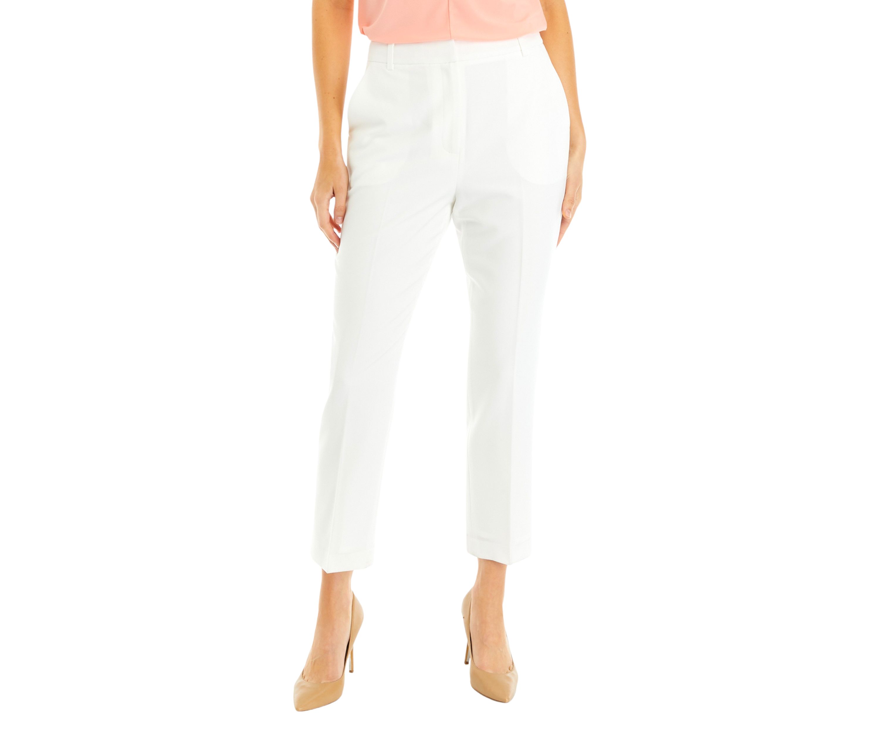 Womens Mid Rise Pants