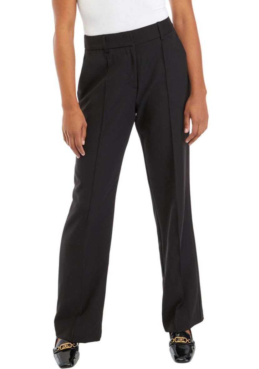 Womens Flare Woven Trousers