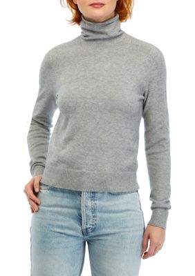 Women's Long Sleeve Funnel Neck Sweater