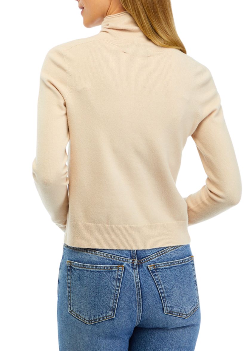 Womens Long Sleeve Funnel Neck Sweater