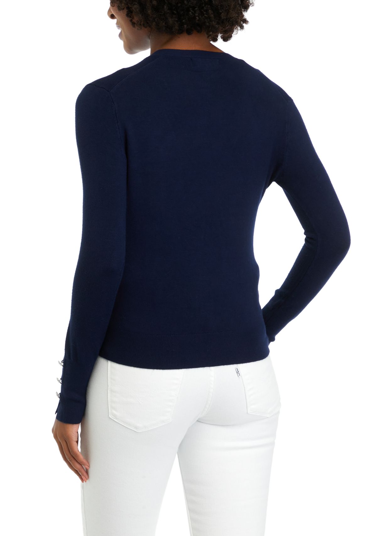 Womens Button Front Cardigan