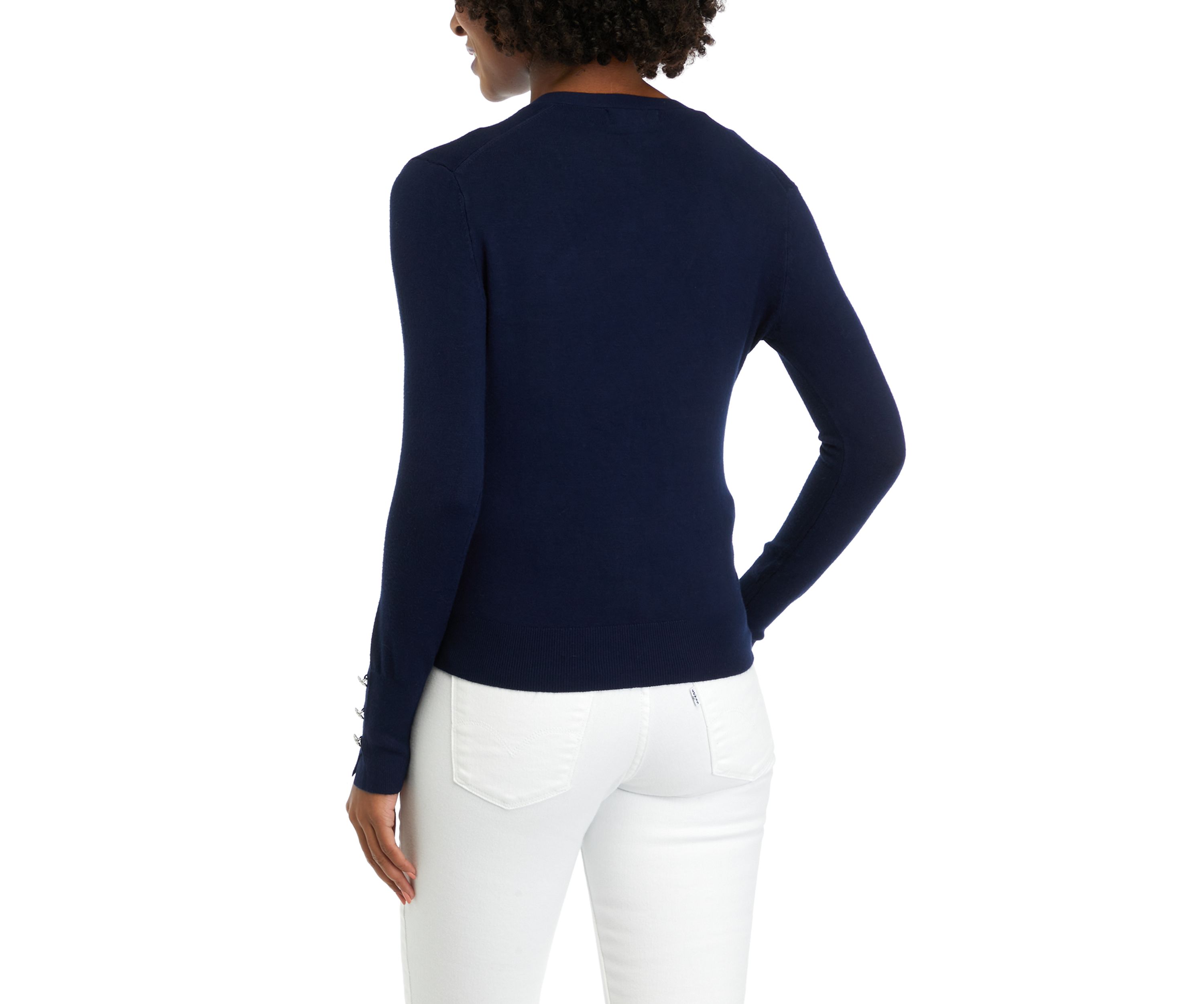 Womens Button Front Cardigan