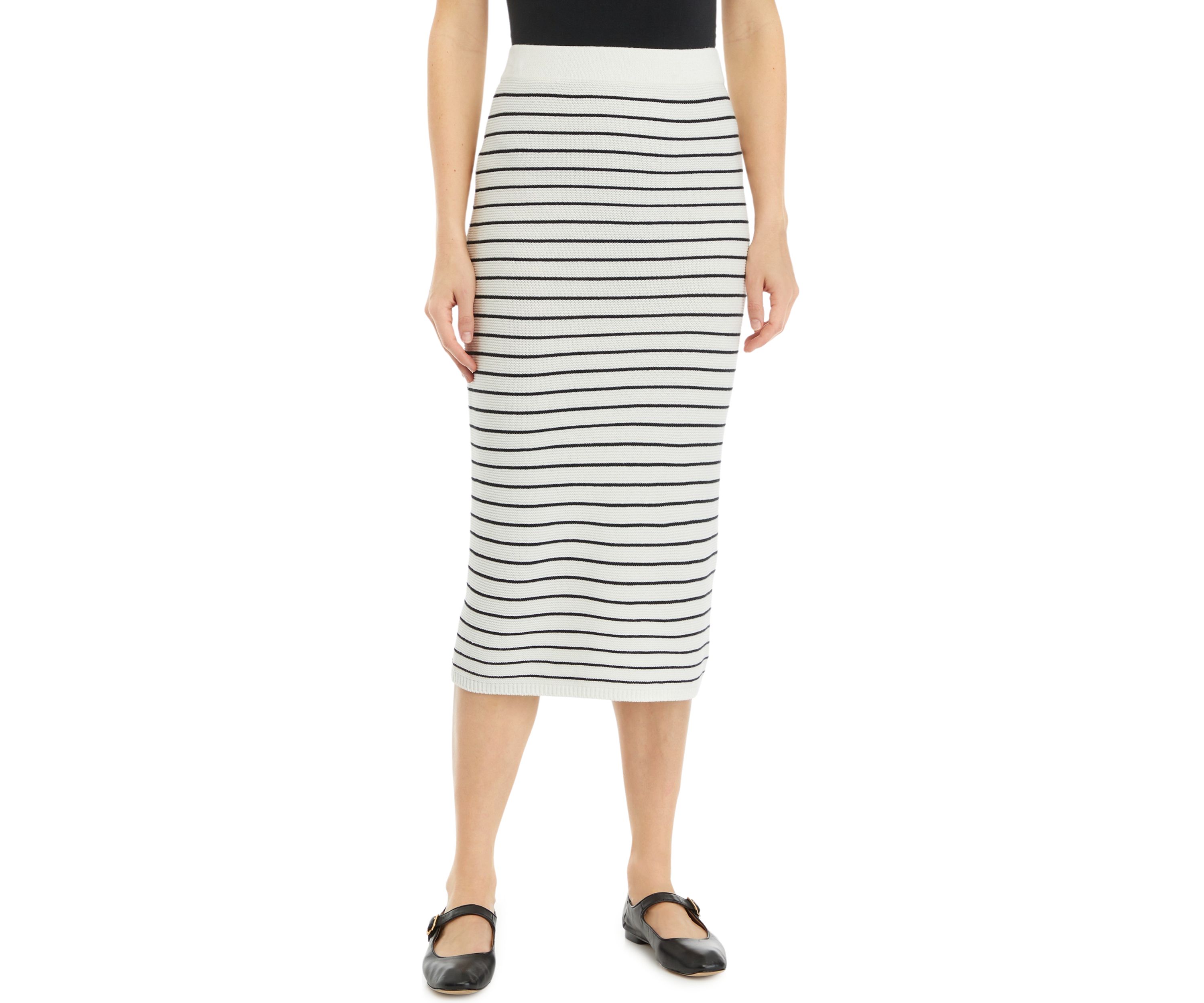 Womens Striped Skirt
