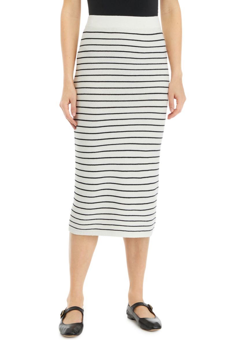 Womens Striped Skirt