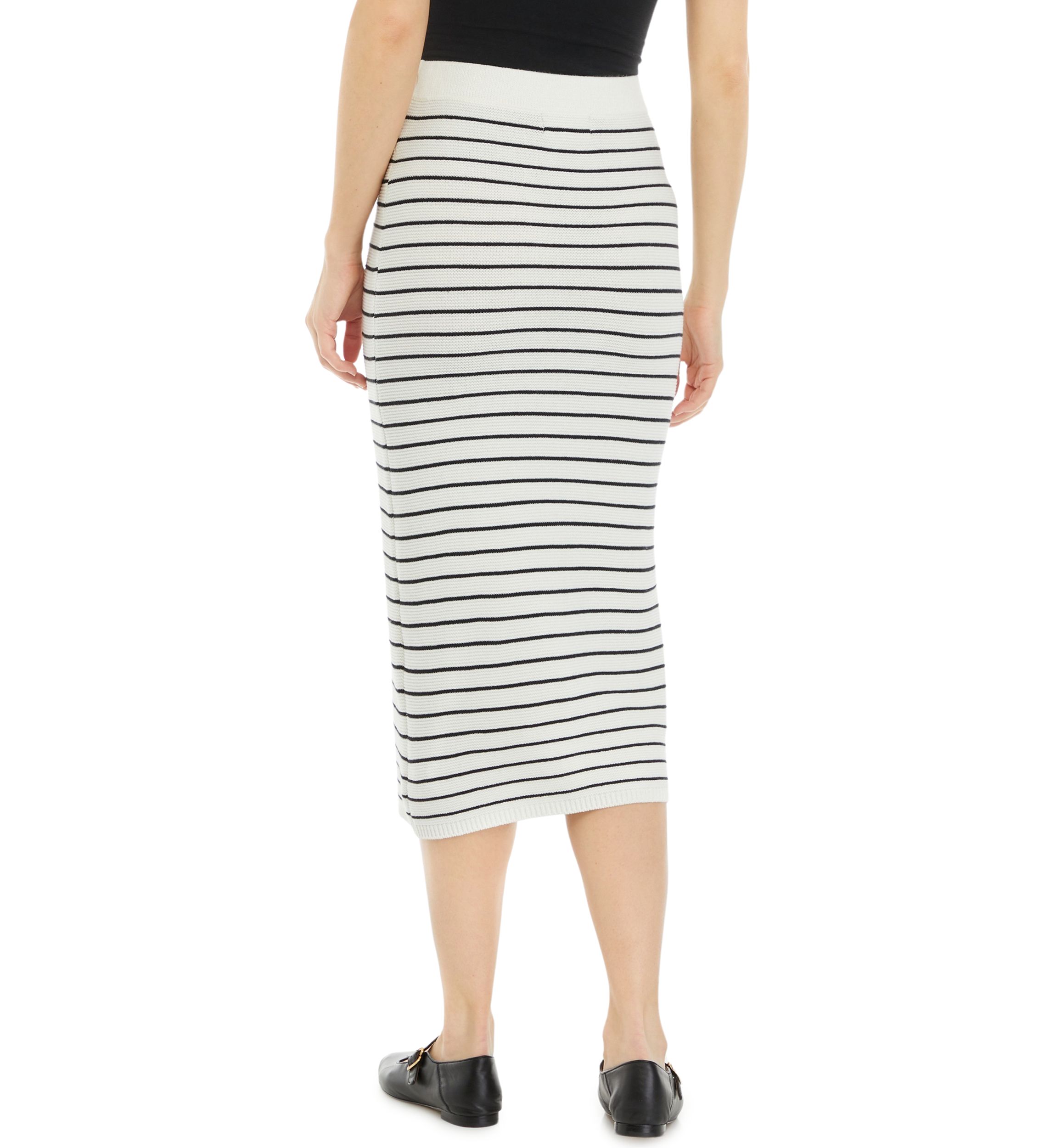 Womens Striped Skirt
