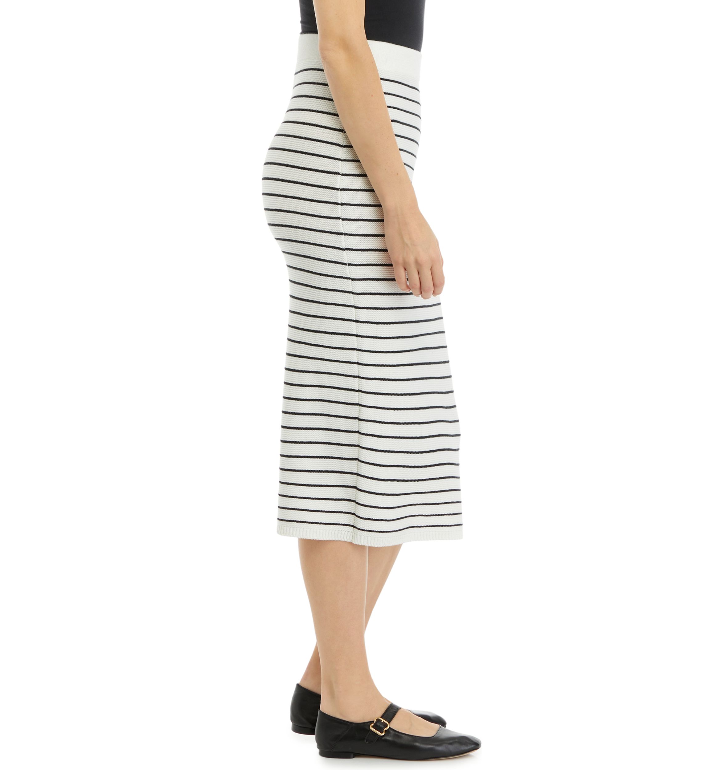 Womens Striped Skirt