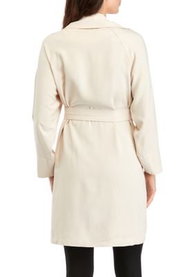 Women's Notch Lapel Trench Coat