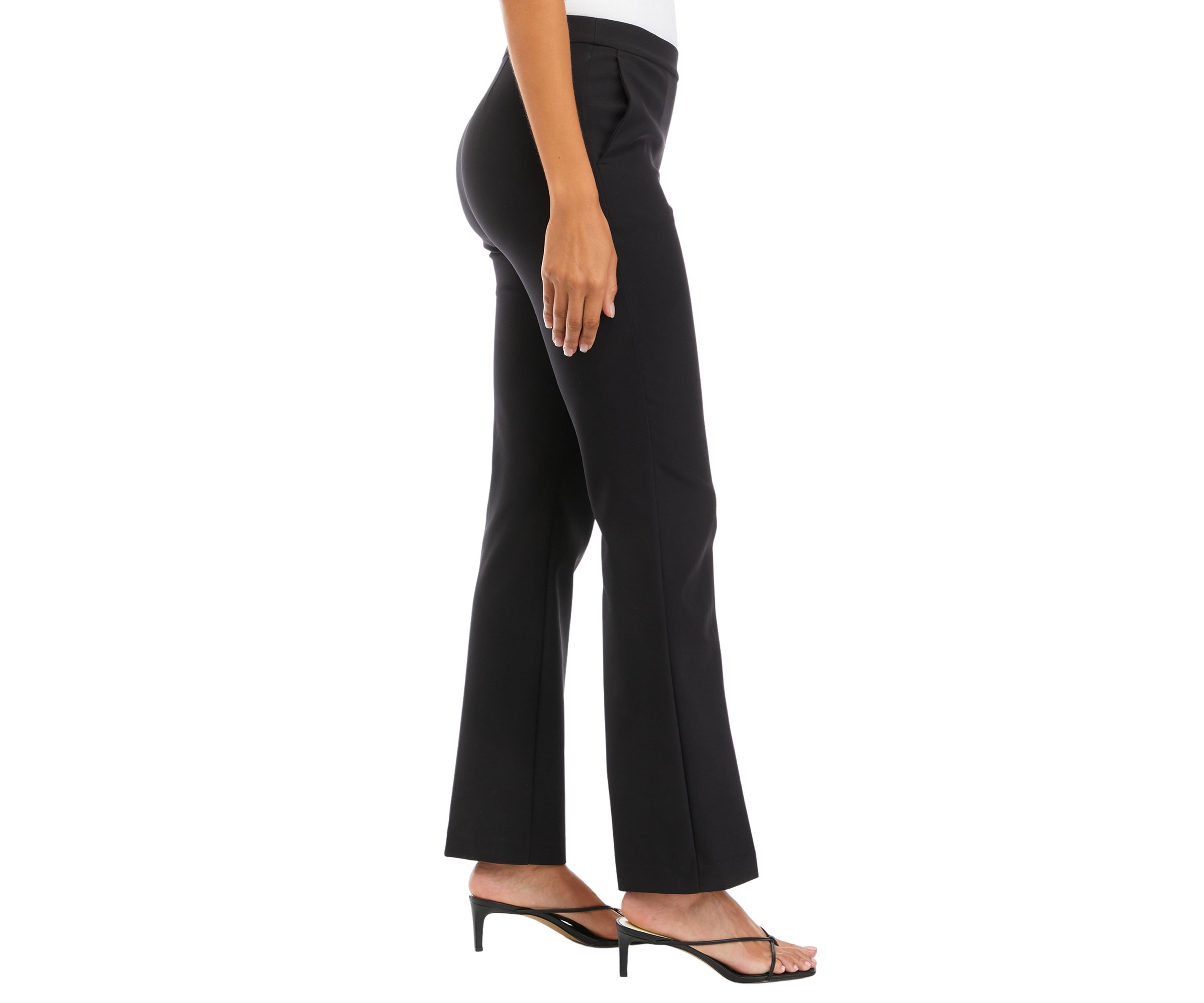 Womens Pull On Straight Leg Pants