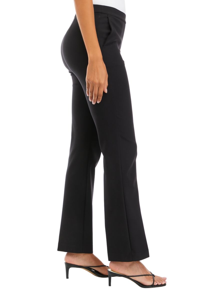 Womens Pull On Straight Leg Pants