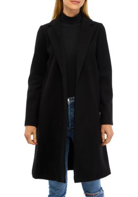 Women's Notch Collar Open Knit Jacket