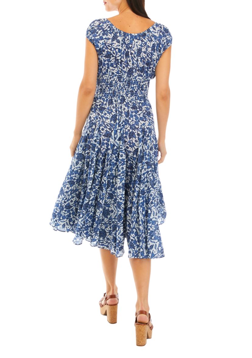 Chelsea & Theodore Women's Patchwork Floral Broomstick Dress | Belk