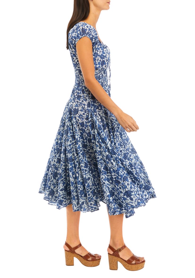 Chelsea & Theodore Women's Patchwork Floral Broomstick Dress | Belk