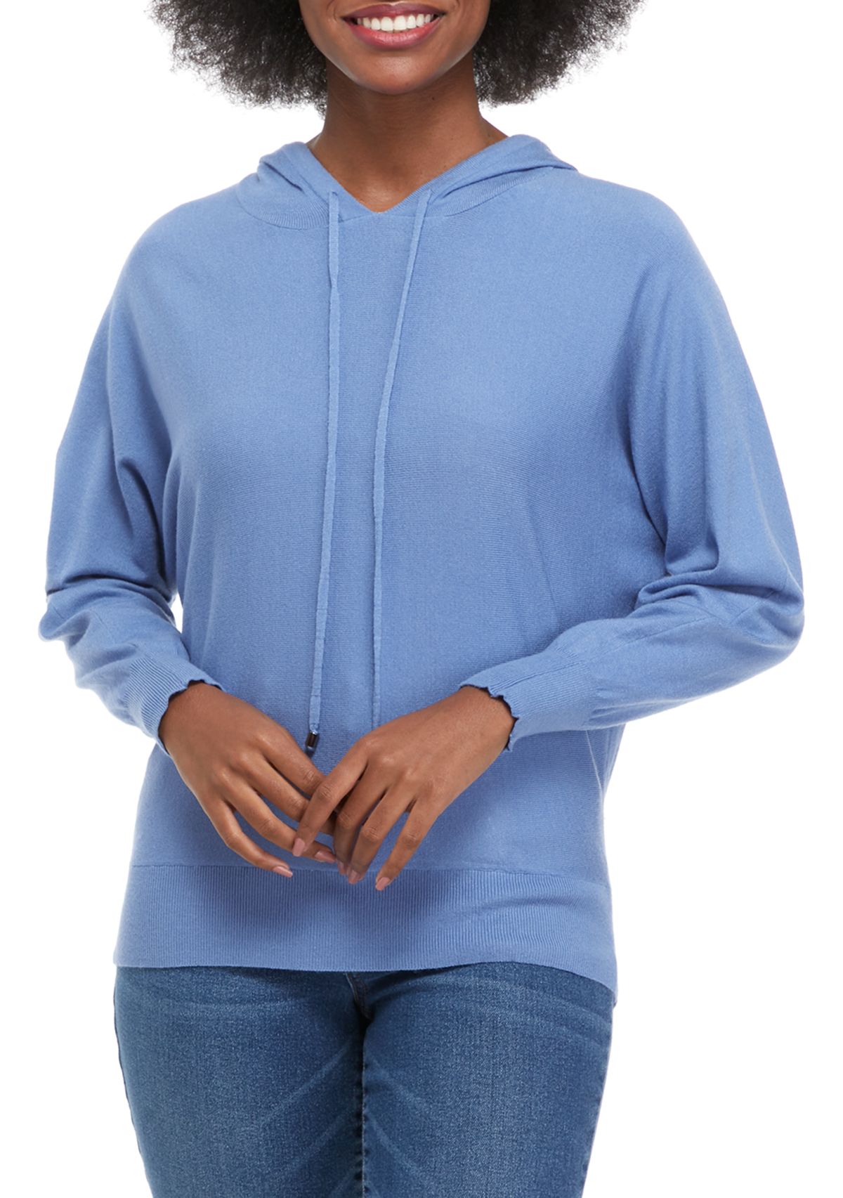 Womens Solid Hoodie